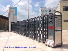  容縣機(jī)動車輛檢測站電動門案例